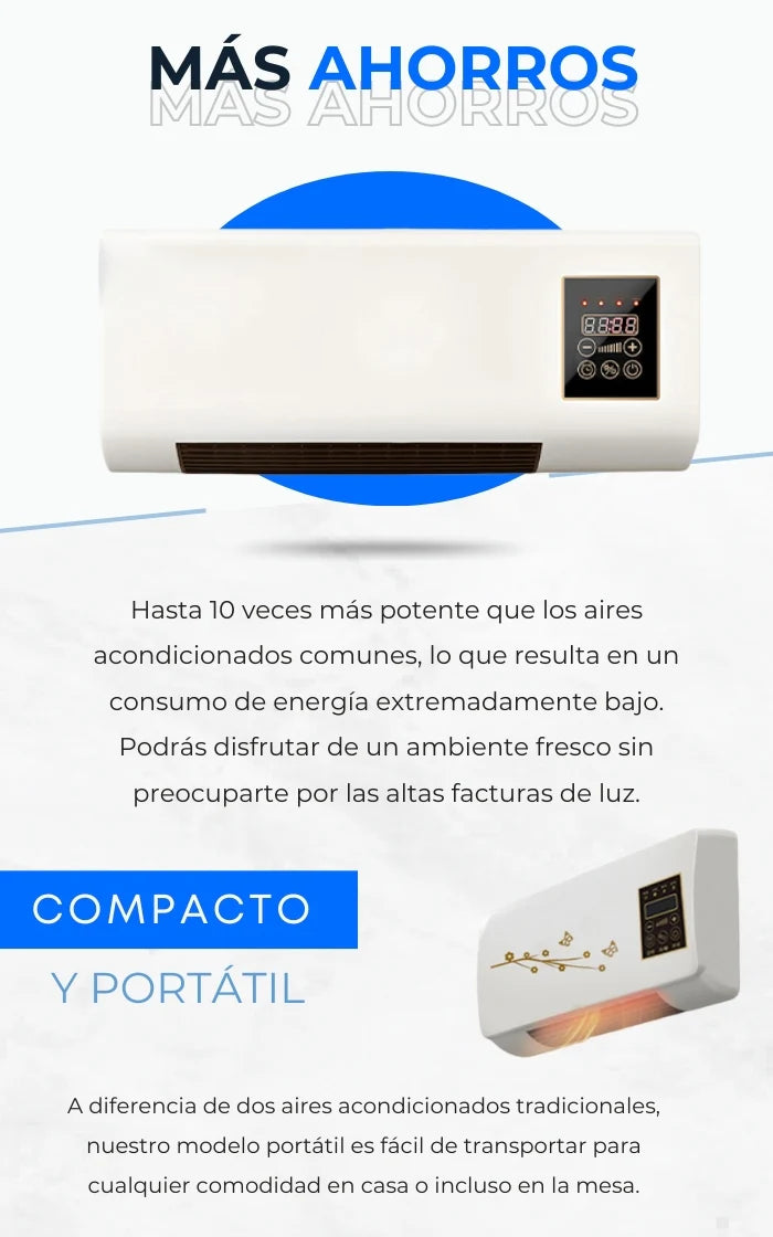 ¡¡Increíble Aire Acondicionado 2 en 1 !!