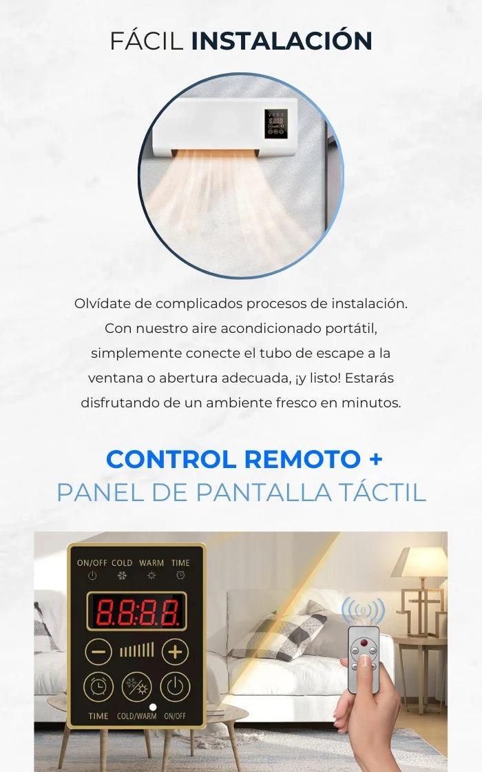 ¡¡Increíble Aire Acondicionado 2 en 1 !!