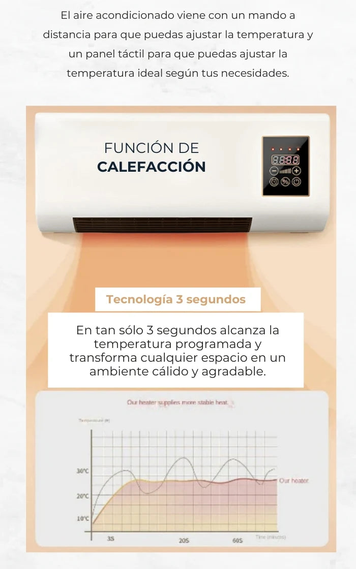 ¡¡Increíble Aire Acondicionado 2 en 1 !!