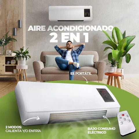 ¡¡Increíble Aire Acondicionado 2 en 1 !!
